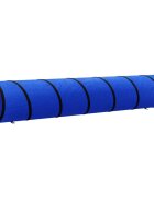 vidaXL Tunel pre psa modrý Ø 50x300cm polyester