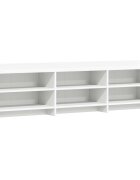 vidaXL TV skrinka 168 x 33 x 47 cm Biela Kompozitné drevo