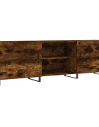 vidaXL TV skrinka dymový dub 150x30x50 cm kompozitné drevo