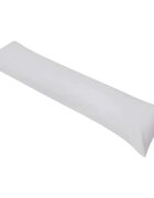 vidaXL Tvarovaný vankúš pre spanie na boku 40x145 cm sivý
