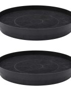 vidaXL Uhlíkové filtre do digestora 2 ks 210 mm