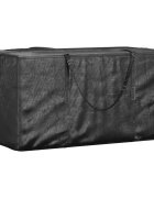 vidaXL Úložná taška na vianočný stromček čierna 150x75x75cm polyetylén
