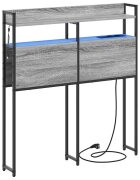 vidaXL Úložné čelo Sivý Sonoma 75 cm Kompozitné drevo