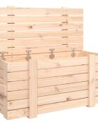 vidaXL Úložný box 91x405x42 cm masívna borovica
