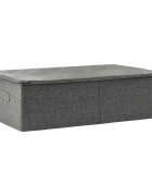 vidaXL Úložný box látkový 70x40x18 cm antracitový