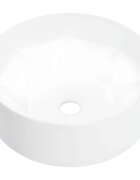 vidaXL Umývadlo 36x14 cm keramické biele