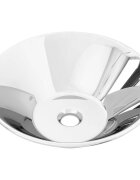 vidaXL Umývadlo 42x14 cm keramické strieborné