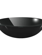 vidaXL Umývadlo z tvrdeného skla 42 cm čierne