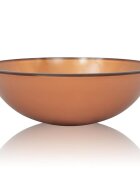 vidaXL Umývadlo z tvrdeného skla 42 cm hnedé