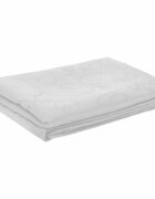 vidaXL Uterák na stôl Biela 90 x 90 cm Štvorcový