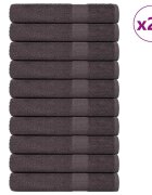 vidaXL Uteráky FROGN 25 ks antracitové 100x200 cm 360 g/m²