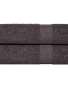 vidaXL Utierky na ruky FROGN 2 ks antracitové 50x100 cm 360 g/m²