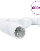 vidaXL Ventilačné potrubie hliník a PVC 6 m Ø10 cm