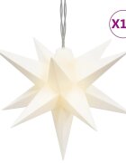 vidaXL Vianočné svetlo s LED 10 ks biele 10 cm