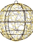 vidaXL Vianočný špic 300 LED Teplá biela Priemer 30 x 32 cm