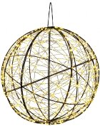 vidaXL Vianočný špic 500 LED Teplá biela Priemer 40 x 42 cm