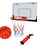 vidaXL Vnutorný mini basketbalový kôš set s loptou a pumpou