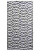 vidaXL Vonkajší koberec ARAKIL bielo-čierny 120x180 cm PP