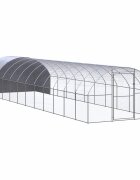 vidaXL Vonkajší kurín 3x12x2 m pozinkovaná oceľ