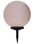 vidaXL Vonkajšia solárna lampa 40 cm LED guľová RGB