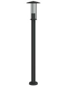 vidaXL Vonkajšia stojaca lampa čierna 100 cm nehrdzavejúca oceľ