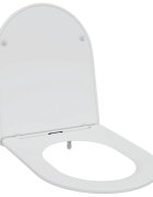 vidaXL WC sedadlo Biela 47 x 36 x 34 cm Duroplast