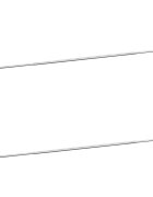 vidaXL Záclonové koľajnice 2 ks biele a strieborné 90-135 cm hliník
