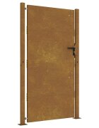 vidaXL Záhradná brána 100x200 cm cortenová oceľ