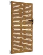 vidaXL Záhradná brána 85x175 cm corten oceľ štvorcový dizajn