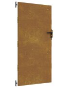 vidaXL Záhradná brána 85x200 cm cortenová oceľ
