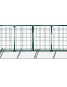 vidaXL Záhradná brána s pletivom plot dvere stena mreža 300x75 cm