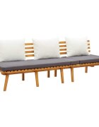 vidaXL Záhradná denná posteľ 200x65 cm akáciový masív