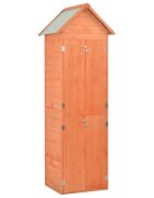 vidaXL Záhradná kôlňa 71x60x213 cm drevo