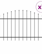 vidaXL Záhradný plot WOERDEN 7 ks 170 x 140 cm