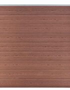 vidaXL Záhradný plot WPC 180x186 cm hnedý