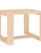 vidaXL Záhradný príručný stolík 40x38x285 cm masívna borovica
