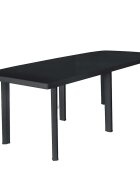 vidaXL Záhradný stôl antracitový 216x90x72 cm plastový