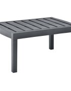 vidaXL Záhradný stolík antracitový 78x55x38 cm plast