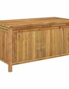 vidaXL Záhradný úložný box 110x52x55 cm bambus