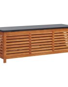 vidaXL Záhradný úložný box 150x50x55 cm masívne eukalyptové drevo