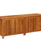 vidaXL Záhradný úložný box 150x50x58 cm akáciový masív