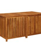 vidaXL Záhradný úložný box 150x80x75 cm akáciový masív