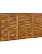 vidaXL Záhradný úložný box 210x87x104 cm masívne akáciové drevo