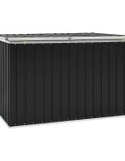 vidaXL Záhradný úložný box antracitový 171x99x93 cm