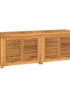 vidaXL Záhradný úložný box s vreckom 150x50x55 cm masívny teak