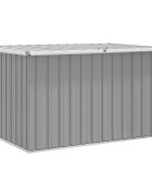 vidaXL Záhradný úložný box sivý 149x99x93 cm