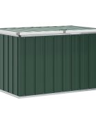 vidaXL Záhradný úložný box zelený 109x67x65 cm