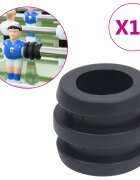 vidaXL Zarážky na 159/16 mm tyč pre stolný futbal 16 ks