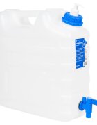 vidaXL Zásobník na vodu s kohútikom a dávkovačom mydla 15 l plast