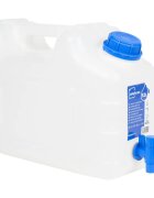 vidaXL Zásobník na vodu s kohútikom priehľadný 10 l plast